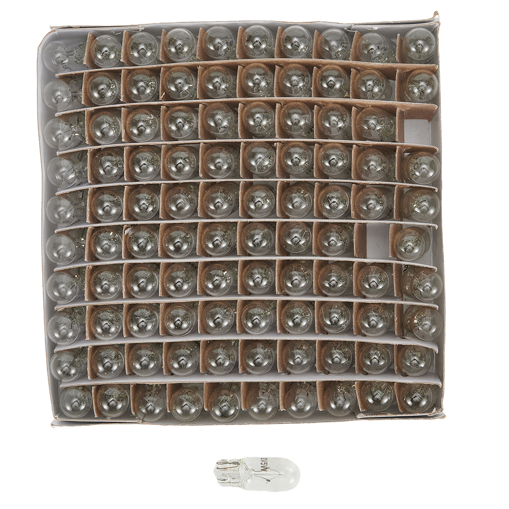 100 pièces 194 T10 cale claire panneau de bord à incandescence ampoules voitures camions motos tableau de bord ampoule lampe