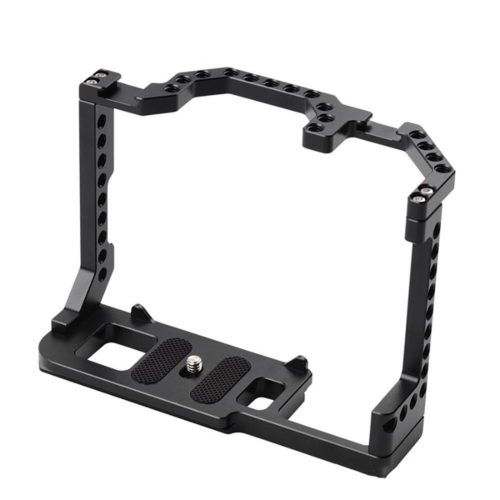 Kamera KäFeige Gehäbenutzen Schutzhülle Rahmen Anlage für Kanon EOS 70D 80D 90D Stabilisator KäFeige 1/4 &quot;Kalten Schuh Mikro füllen Licht Halterung