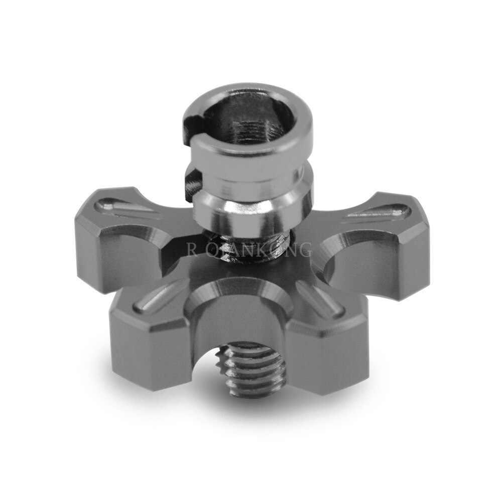 Motorcycles Accessories M10 M8 * 1.5 CNC Clutch Wire Adjustment Cable For Moto Guzzi Triumph Cafe Racer Suzki Vespa GTS300 KTM: 10mm gray