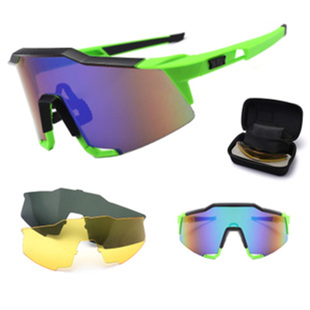 Lunettes de Soleil De cyclisme Pour Hommes Vélo De Route Lunettes Montagne Protection Polycarbonate Lunettes Lunettes De Sports De Plein Air Directe