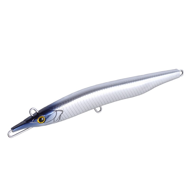 Kongerige fiskeri lokke nåle stick jerkbait fiskeri woblere synkende lokke isca kunstigt fiskegrej blyant fiskeri 9504: Z06 / 135mm 32g
