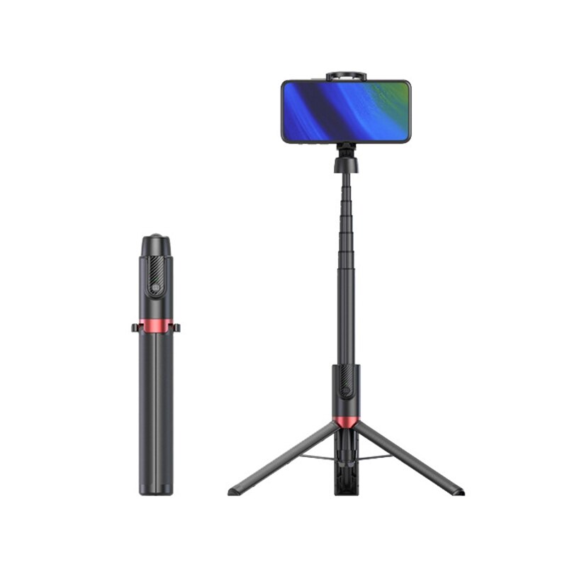 Selfie-stick, ausziehbarer und verstellbarer selfie-stick-stativ aus aluminiumlegierung für iphones und android-smartphones