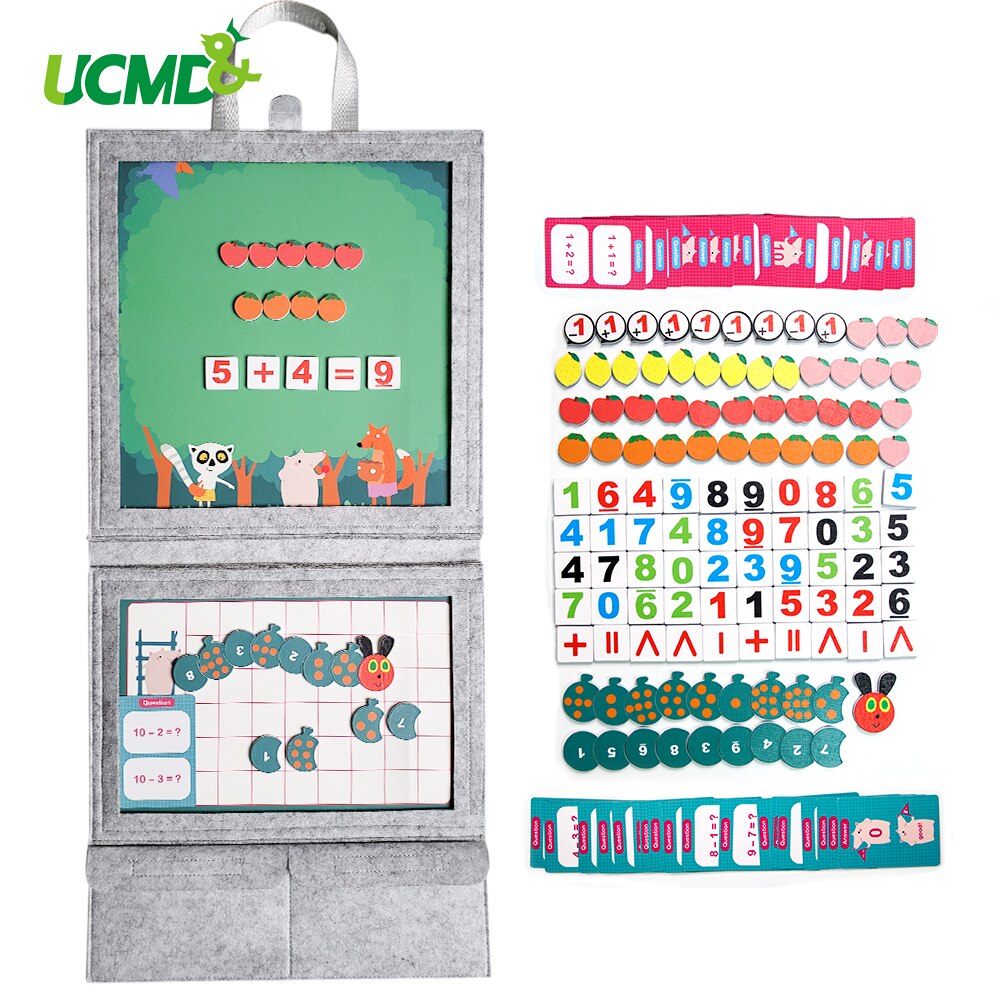 Magnetische Math Speelgoed Berekenen Tellen Nummers Wiskunde Puzzel Games Vroeg Leren Educatief Onderwijs Speelgoed Koelkast Stickers