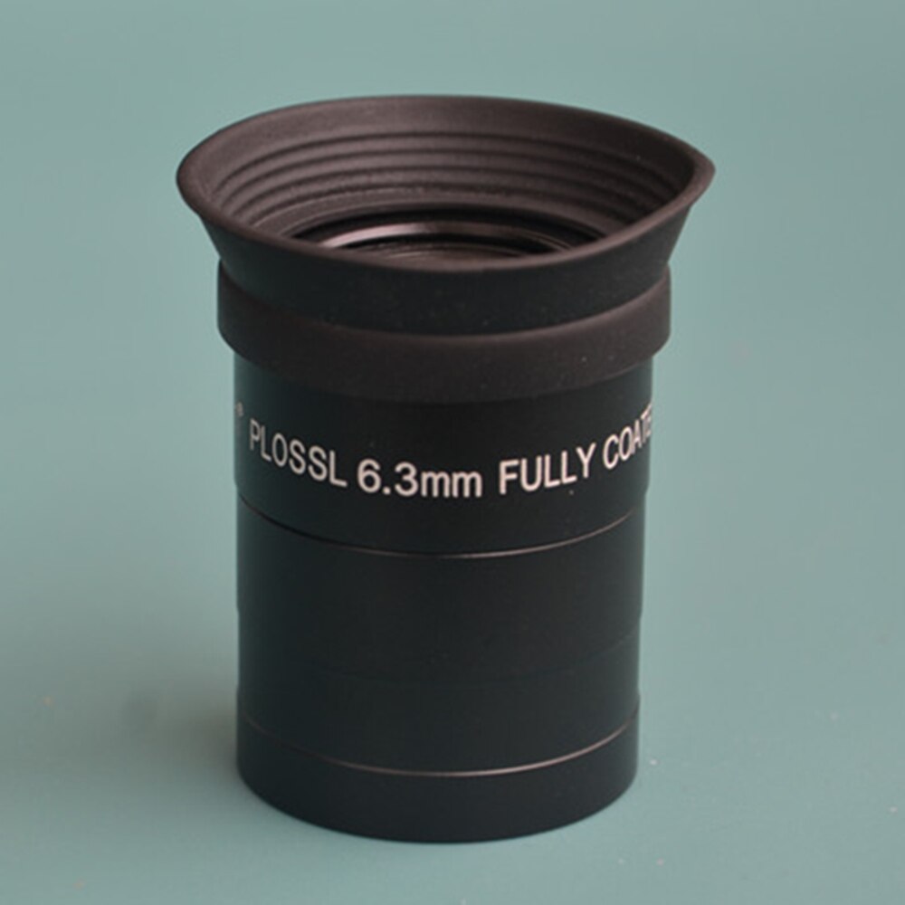 HSEAYM PLOSSL 4mm 6.3mm 12.5mm 1.25 cala (31.7mm) szkło optyczne metal teleskop astronomiczny okular okularowy ogniskowa: 6.3 mm eyepiece