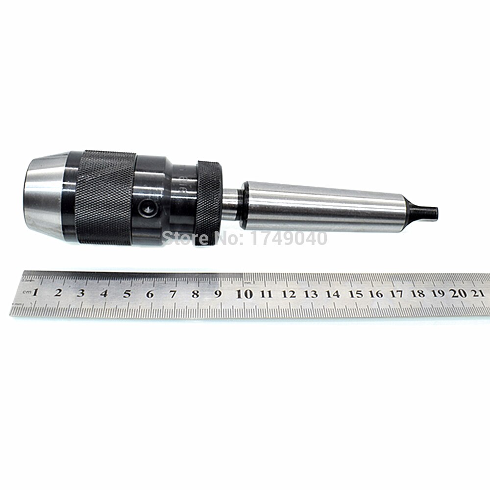 Drill Bit Chuck 1mm to 13mm B16 Keyless Drill Chuck 3MT Shank Morse Taper Arbor Drill Machines Tools Self Tighten Keyless Chuck