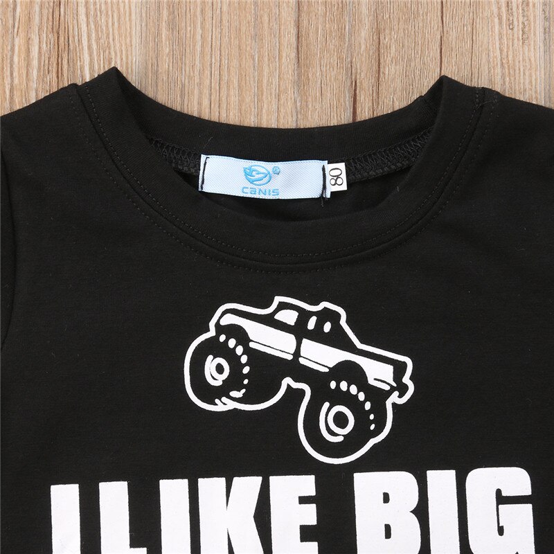 Emmababy Brand Summer Toddler Kids Baby Boy Girl Short Sleeve Letter Print Cotton T-shirt Clothes Tee