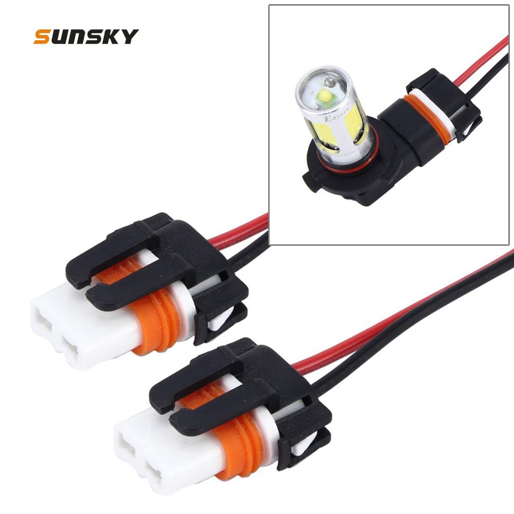 Douille de support pour ampoule LED, 2 pièces, T10/H8/H11/H7 /H4 /H1/H3/9006 /9005 / 7443 /7440 /1157 /1156/voiture
