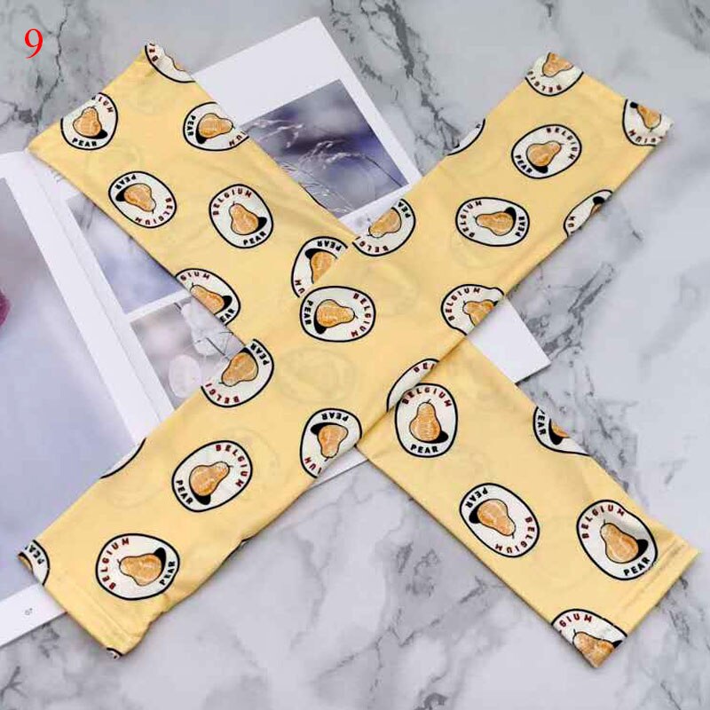 Uv beskyttelse is ærmer armbeskyttere ærmer solbeskyttelse ærmer is silke ærmer anti-myg kvinde hånd ærme: 9