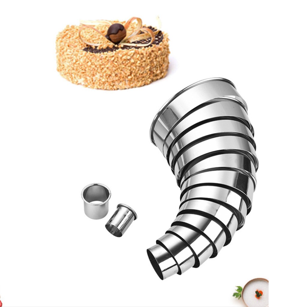 Stainless Round Cookie Biscuit Cutter Kit 14 Pieces Heavy Duty Assorted Size