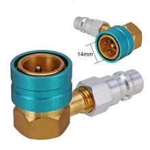 Adapters Car Air-conditioning Installation Coupler Fitting Coupler Adapters R1234YF To R134a Low Side Quick Coupler