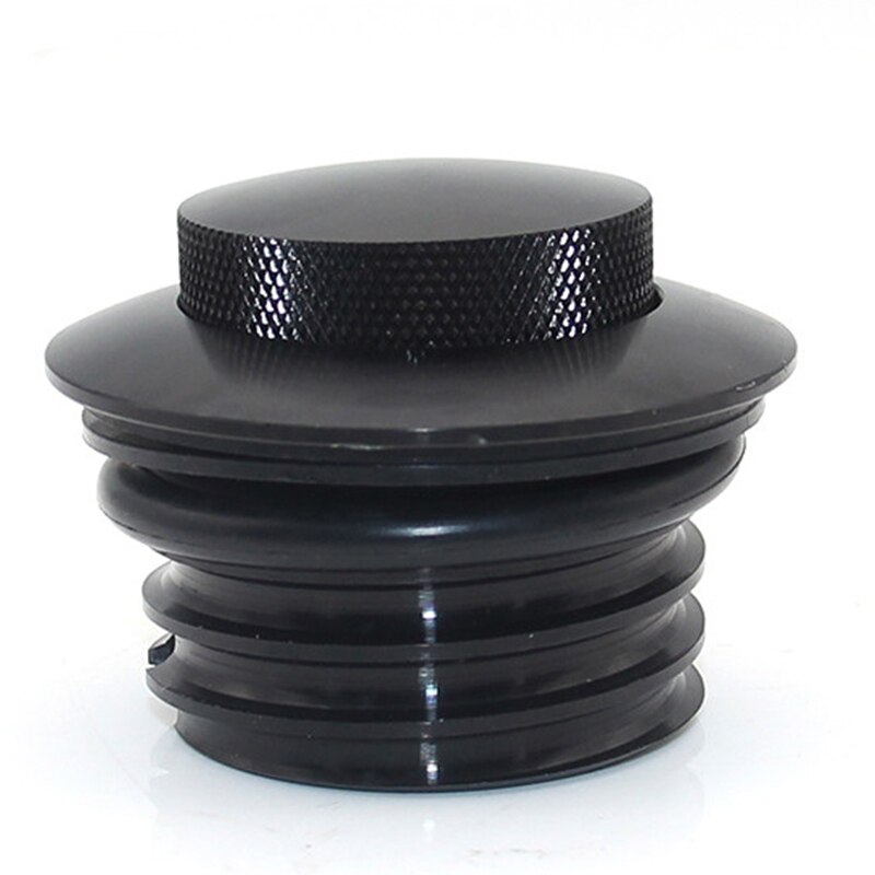 Flush Pop-Up Reservoir Gas Cap Vented Fuel Tank Screw For Harley-Davidson Black