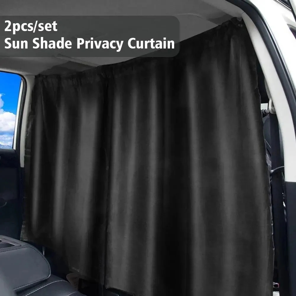 Plaid Bear car partition curtain Retractable sunscreen heat insulation car shade hanging in-car privacy curtain