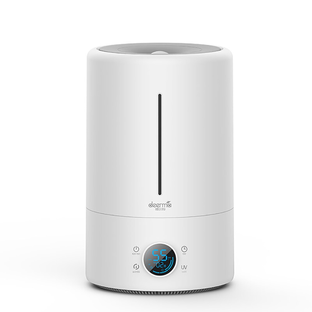Deerma F628S 5L capacidad UV lámpara purificación humidificador de aire bebé dormitorio Oficina 12H tiempo purificador de aire versión táctil: US