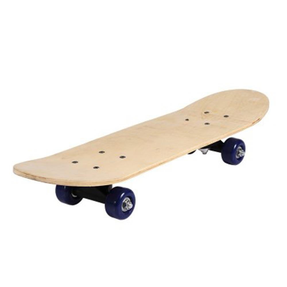 Simpel diy træ nydelse blank blank skateboard dæk dobbelt konkave dæk konkurrence håndværk dobbelt skate dæk dekoration