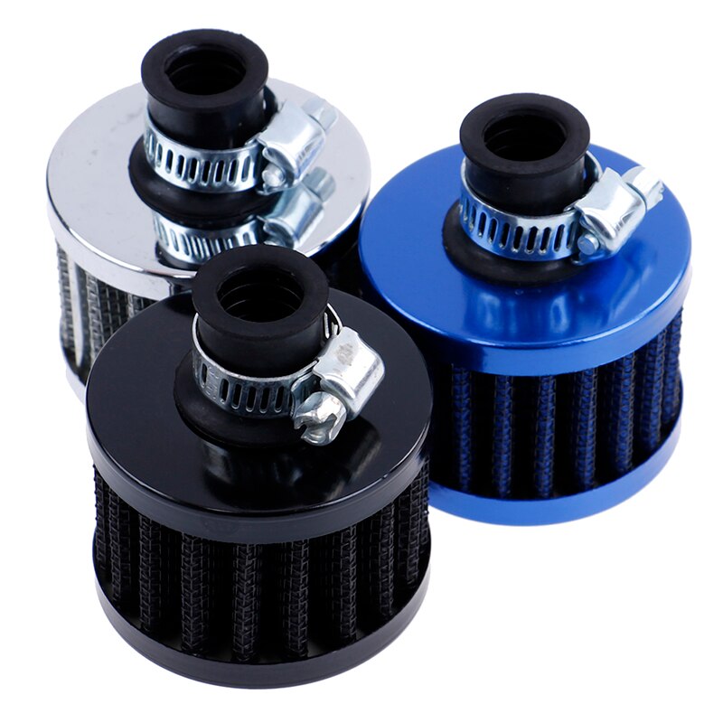 Durchmesser 12mm Auto Luft Aufnahme Kleine pilzkopf luftfilter geändert kleine luftfilter Schnittstelle motorrad luftfilter