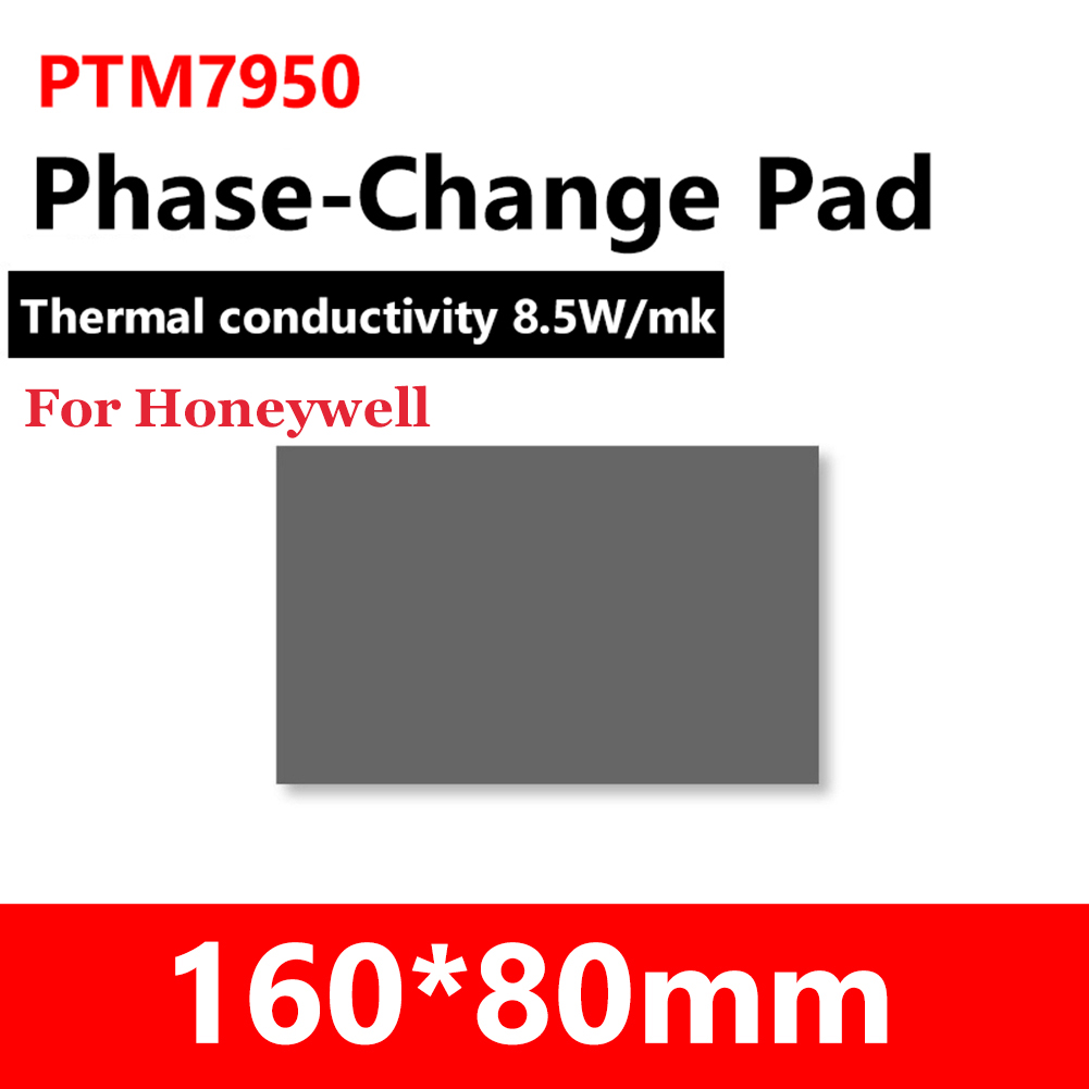 Honeywell- PTM7950 Thermal Pad 8.5 W/mk Phase Change Silicone Pad Laptop CPU GPU Thermal Conductive Paste Cooling Grease Pads: LIGHT BLUE