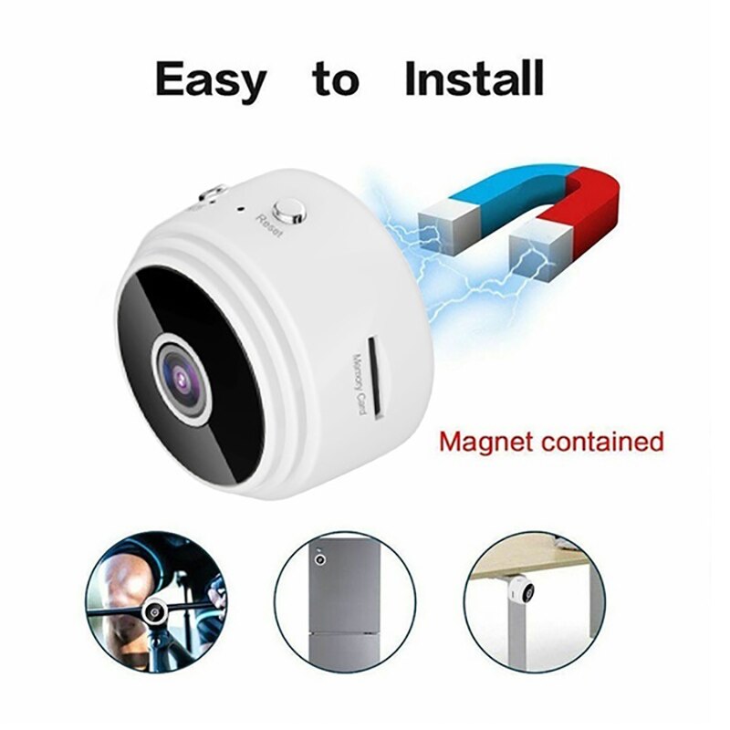 1080P Wifi Camera Real Time Wireless IP Camera Remote Control Security Surveillance System Cameras With Magnet Bracket
