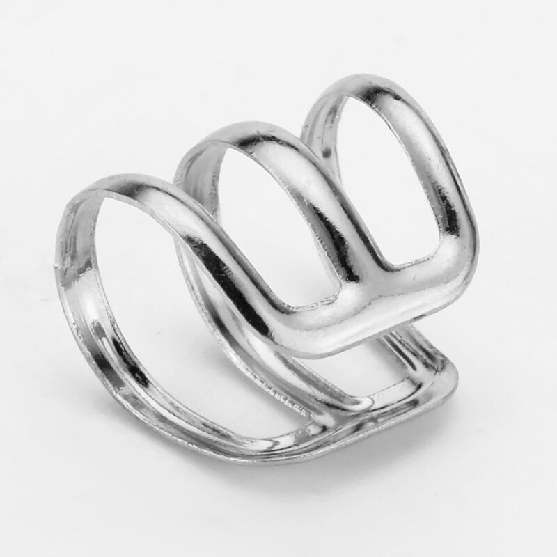 1/5/15PCS 15mm Hair Dreadlock Beads Tube Adjustable Hair Ring for Braids Hair Beads Braid Cuff Clip Hair Styling Accessories: 1PCS Silver