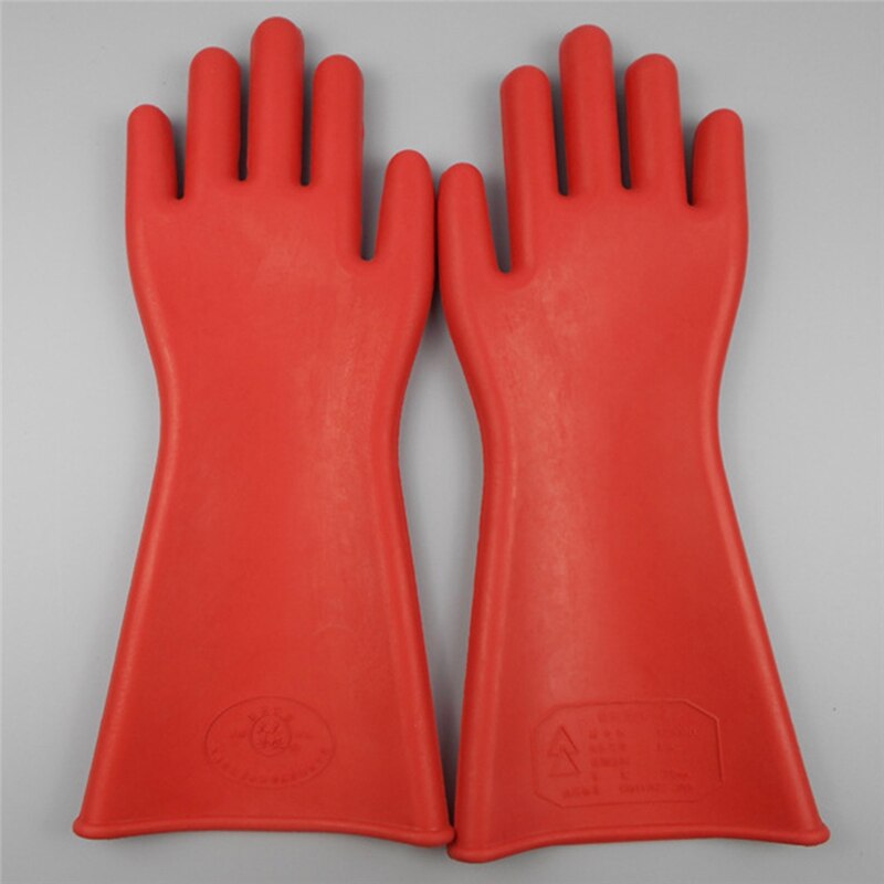 1 Pair Electrician Safety Glove Anti-electricity Protect High Voltage Electrical Insulating Gloves