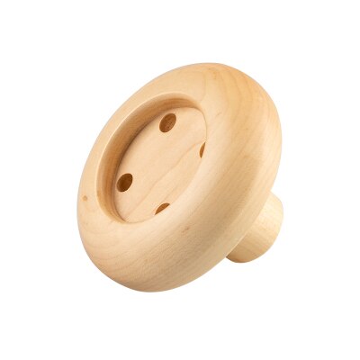 Huishoudelijke Muur Gemonteerde Massief Houten Decoratieve Haken, Eenvoudige Slaapkamer Muur Kapstok, Houten Creatieve Kleding Opberghaken: Brons