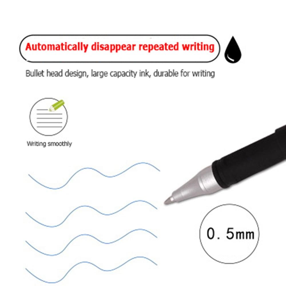 Magic Joke Ball Pen Invisible Slowly Disappear Ink within 5 Minutes Auto Vanishing Ink Erasable Pen Refills Kit Prank Rallies