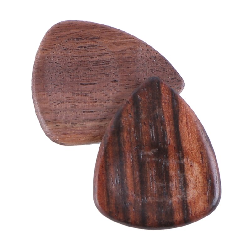 Médiator de guitare en bois pour guitare acoustique électrique pièces de basse Instrument de musique