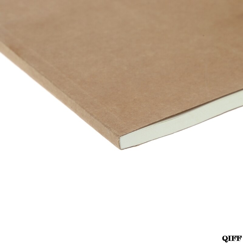Vintage Retro Kraft Paper Notebook Blank Notepad Book Journal Notebook Diary APR29