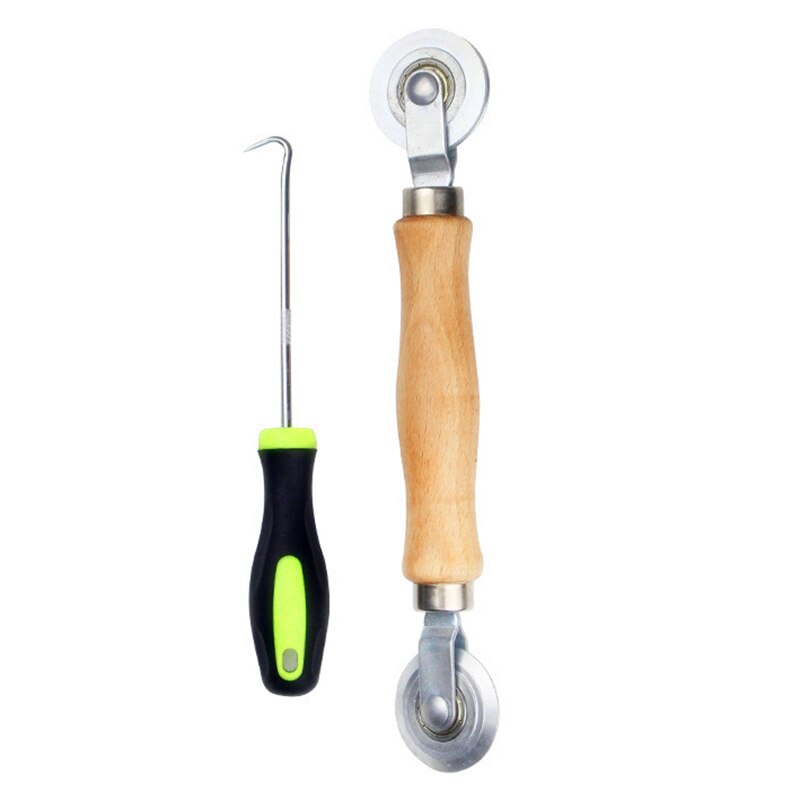 Rulleværktøj til installation af vindues- og dørskærm spline roller og puller hook tool: 3