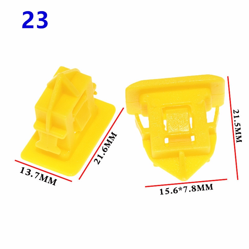 För volvo  s40 s60 s80 s90 lxc 9 c30 c60 c70 c90 xc60 xc90 v40 v60 bildörrpanel sidokjol stötfångare skärmband clips fästelement