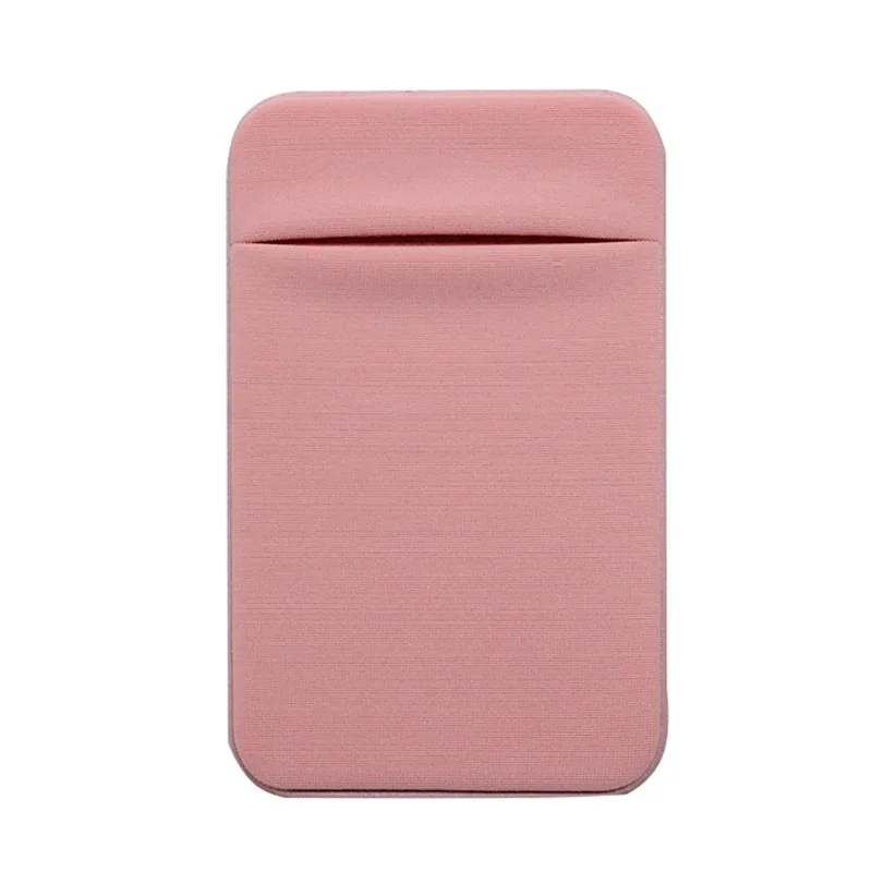 Mini adhesivo Universal para teléfono móvil, bolsillo adhesivo delgado, tarjetero, bolsa extraíble, billetera, palo firme, práctico