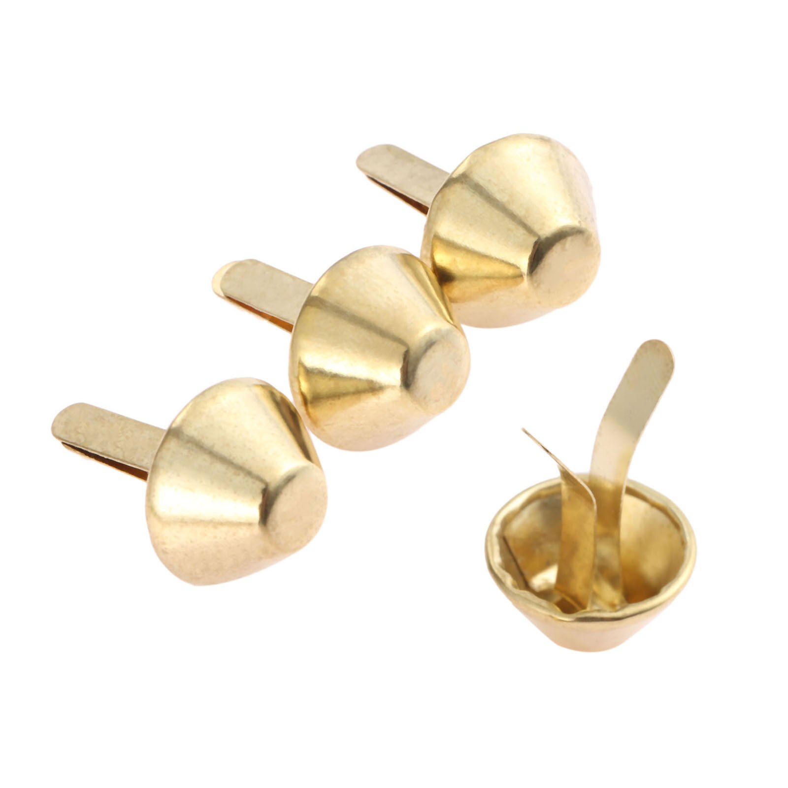 50 st 15*26mm guld klädsel spik möbel soffdörr dekorativ stift knäppstift för smycken kista trälåda låda