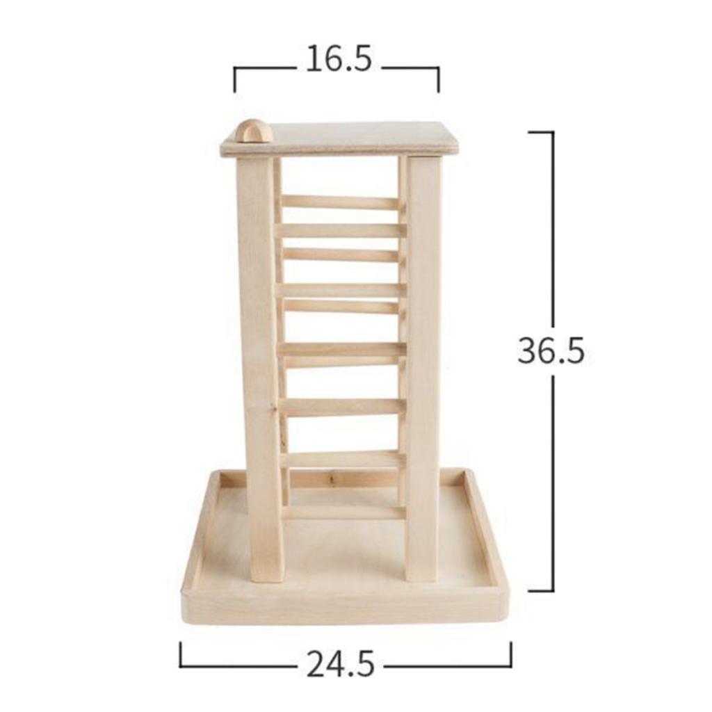 Bunny Hay Manger Feeder Hay Holder Wooden Rabbit Hay Feeder for Small Animals Cage Accessories Guinea Pig Hedgehog Ferret: Dark Brown