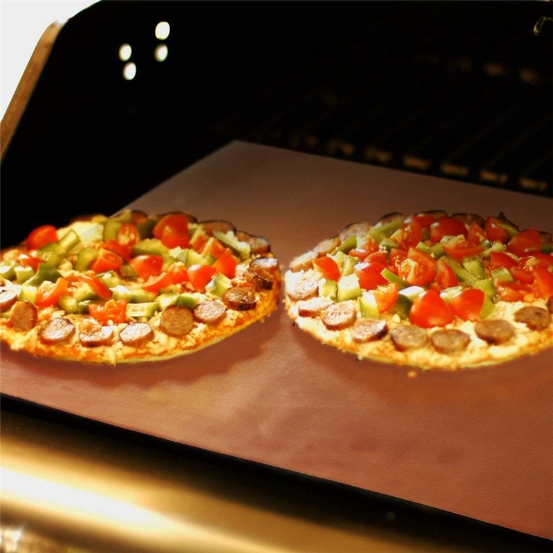 Genanvendeligt non stick bagepapir høj temperatur resistent teflon ark wienerbrød bagning oliepapir grill bagemåtte bageværktøj