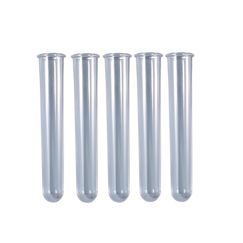 Flower Pot Hydroponic Cylinder Epoxy Resin Mold Test Tube Vase Silicone Bracket Silicone Mould DIY Crafts Jewelry Decor Tools: 5PCS-Tube