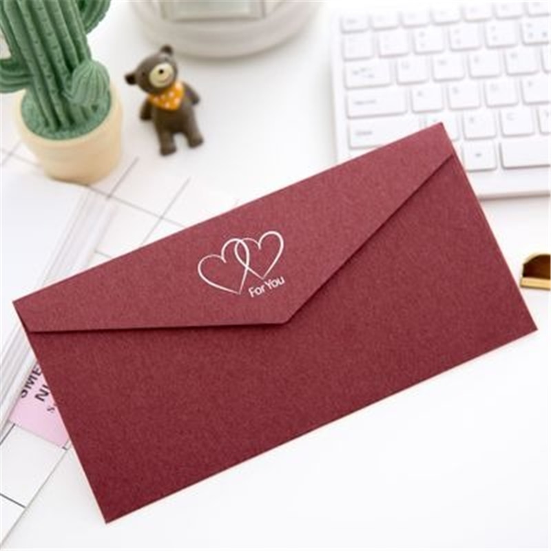 Enveloppe en tulle de mariage rétro , épaisse, pour enveloppe avec lettres d'invitation d'affaires, Style ancien, style occidental