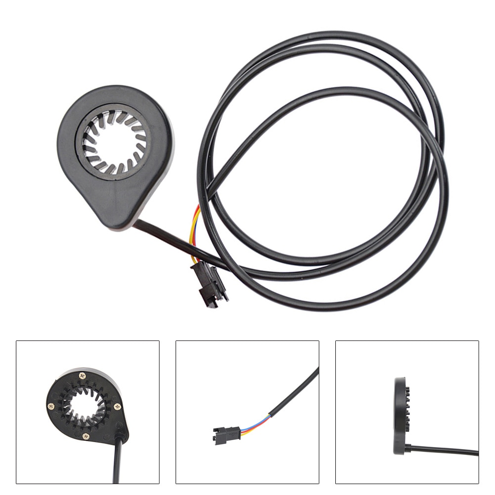Electric Bike Pedal Assist Sensor Electric Bicycle Double Hall 12 Magnets PAS System Sensor Anti-corrosion E-bike Modified Parts