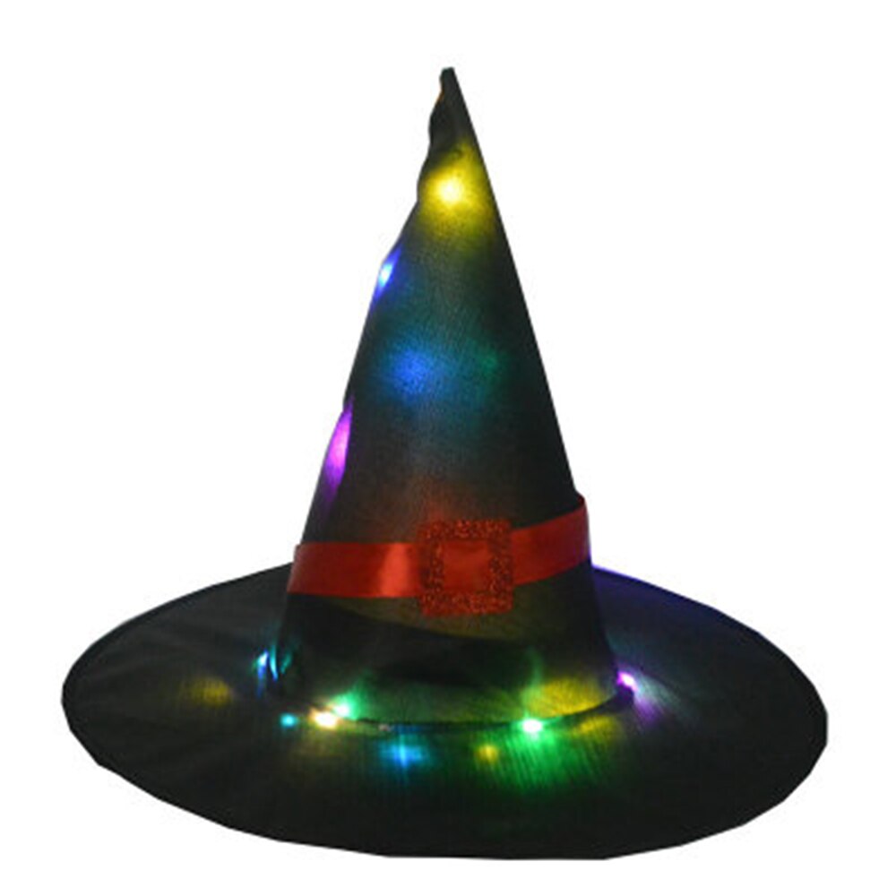 Halloween dekorasjon hage farge vakker år hekselue lysfjæringe jul ledet glødende hatt tre festival