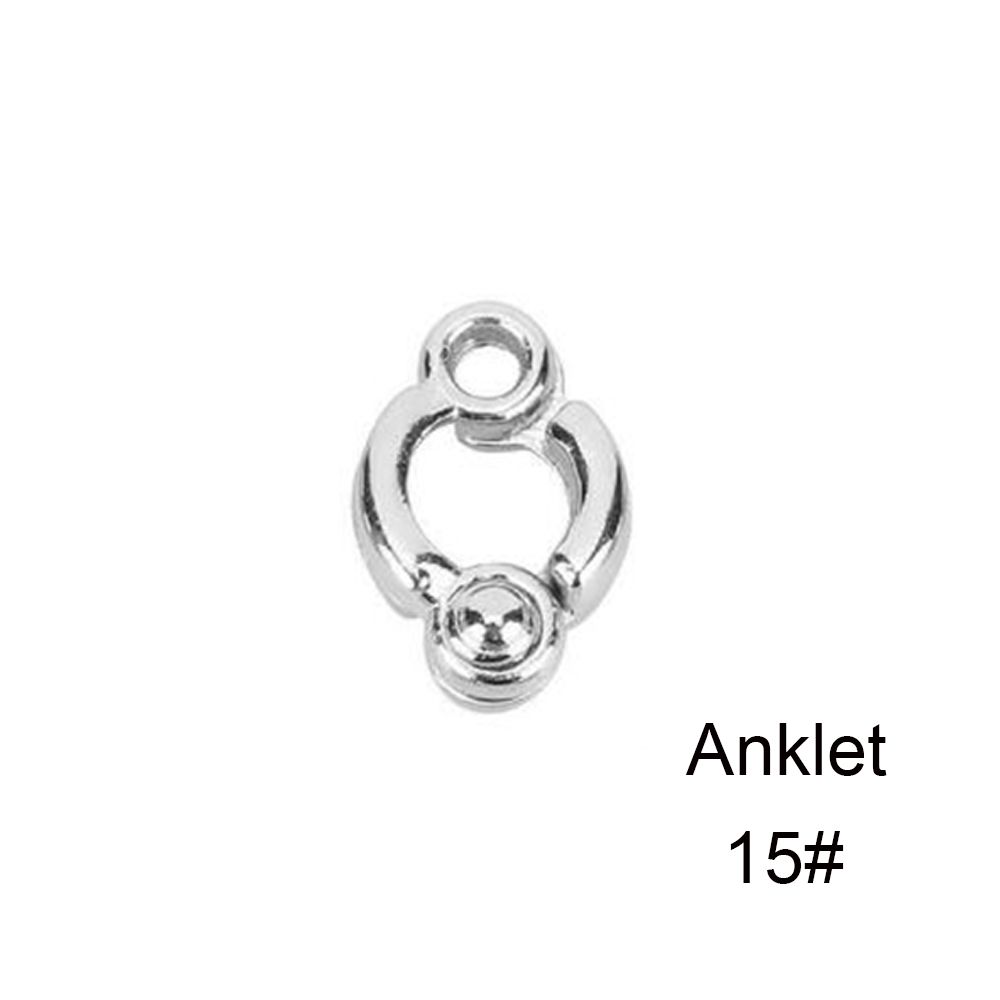 Anti-bite Leg Ring Harness Parrot Bird Flying Training Leash Ultra-light Flexible Rope Outdoor Macaw Cockatiel Starling: Anklet- 15