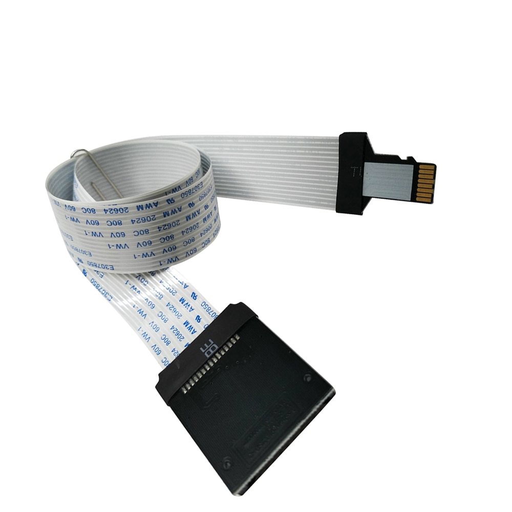 Micro SD naar Sd-kaart Verlengkabel Extender Adapter voor Digitale Camera Auto GPS