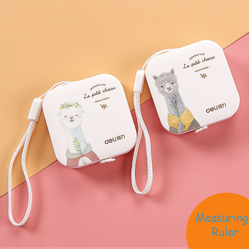 150CM/60 inch Tape Measure Portable Retractable Ruler Fabric Covered Craft Tailor Ruler Measuring Tape Sewing Tools Accessories