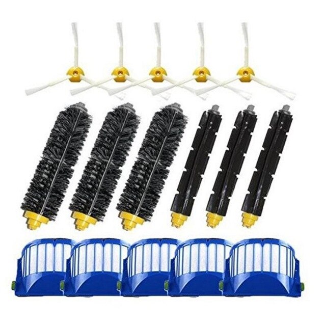 Filtre à Air HEPA pour aspirateur iRobot Roomba, pièces détachées, brosse principale, brosse latérale, 600 610 620 621 625 630 631 650 651 660 671 680 690