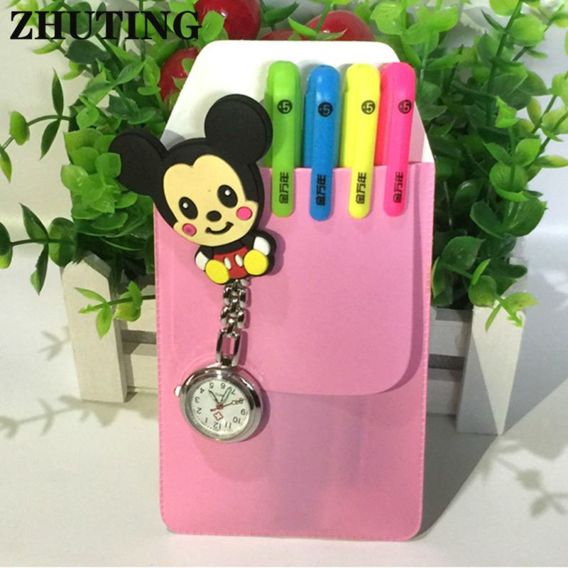 5 Stks/zak Pvc Pen Zakken Etui Zak Protector Kantoor Ziekenhuis Arts Verpleegkundige Supply Pen Zakken