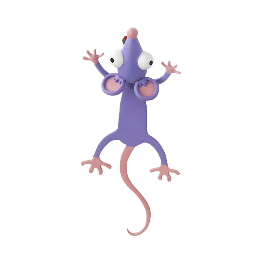 3d Stereo Kawaii Cartoon Lovely Animal Bookmark Wacky Bookmark Student Children School Stationery Kids 3d Bookmark #2: C