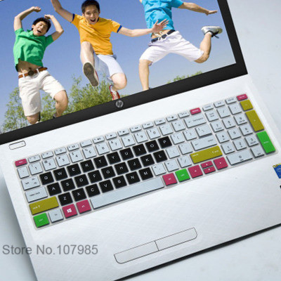 15 15.6 inch Laptop Keyboard Cover Protector for HP Envy x360 BP BQ CH CN CS Series with AMD Ryzen 5 2500U 2700U 15-bq101na: Candyblack