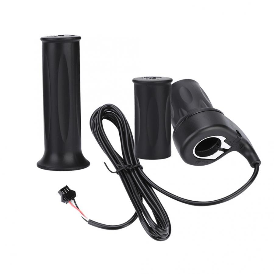 SPEED THROTTLE BICI Elettrica Nera E-bike Bicicletta Elettrica Scooter