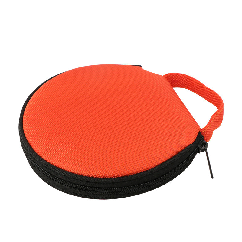 20- plater boks vanntett cd veske bærbar cd holder dvd veske arrangør lommebok koffert plast porta cd estuche organizador: Oransje