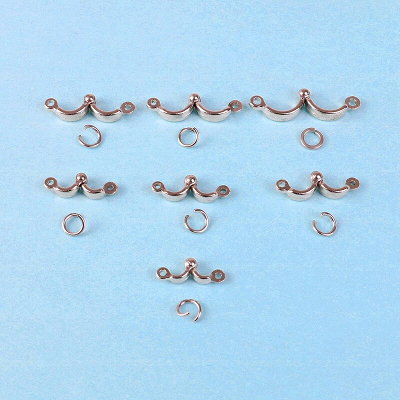 2 Stuks Pet Vogels Training Leash Ringen Clip Papegaai Vliegende Accessoire Duif Been Ring Opening Voet Ring Accessoires Vogel Benodigdheden