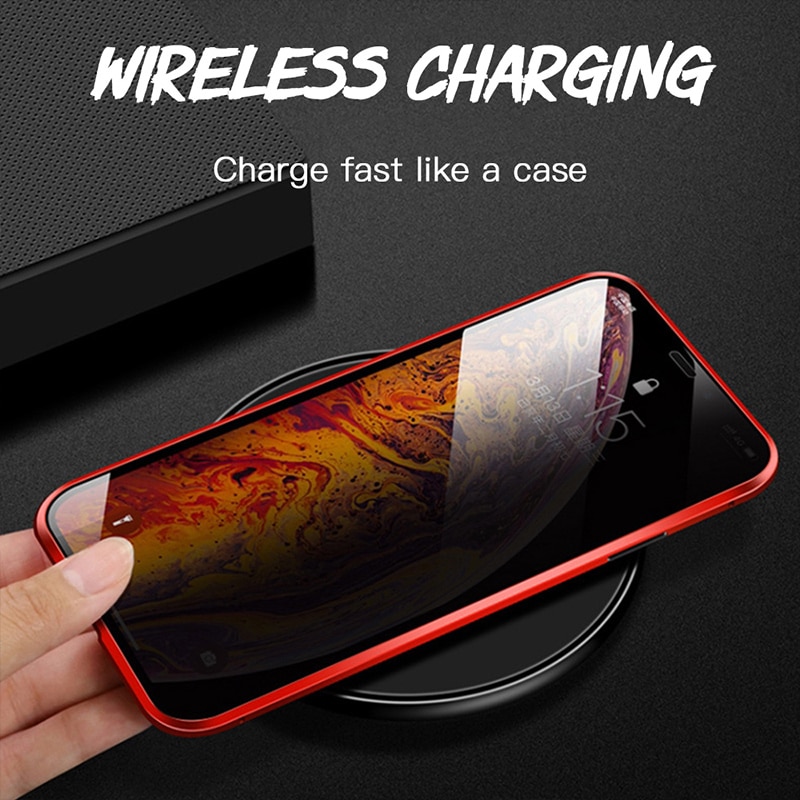 Upgraded Two Side Tempered Glass Magnetic Adsorption Privacy Case for Huawei P30 Pro P20 Pro Honor 20 Pro Nova 5 Magnetica Cover