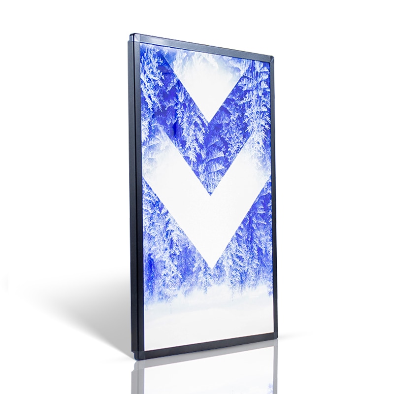 Panneau led de lightbox en aluminium de cadre pour l'image de taille de menu