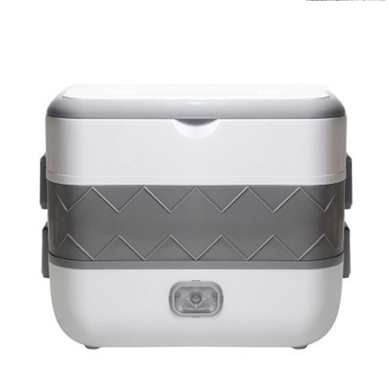 Portable Electric Lunch Box Single/double Layer Mini Food Heating Box Rice Bowl Heating Container Food Warmer Stainless Steel